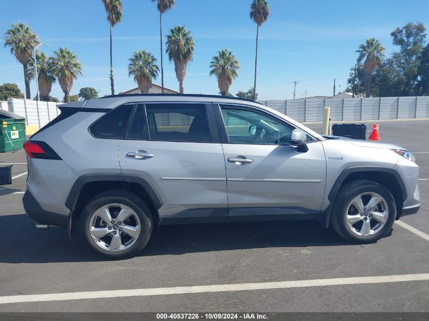 2T3DWRFV7KW034619 2019 Toyota Rav4 Hybrid Limited