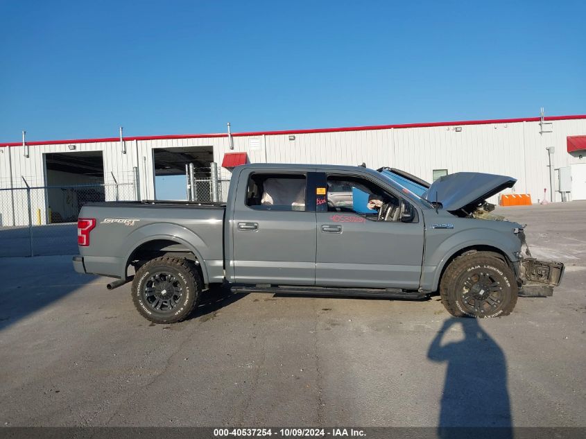 2019 Ford F150 Supercrew VIN: 1FTEW1E48KFA80069 Lot: 40537254