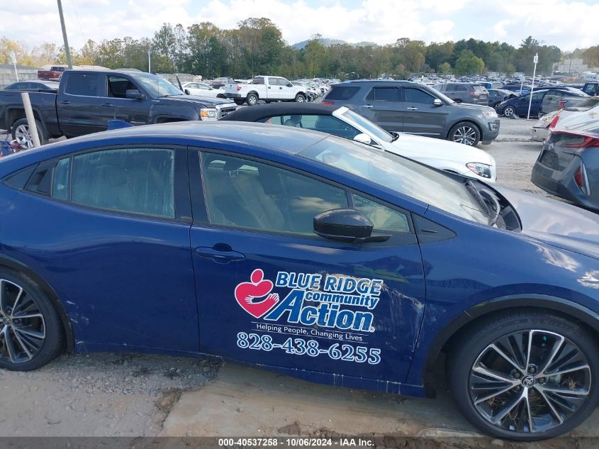 2023 Toyota Prius Xle VIN: JTDACAAU0P3003489 Lot: 40537258