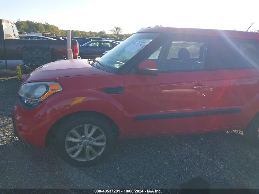 2012 Kia Soul + VIN: KNDJT2A6XC7465651 Lot: 40537281