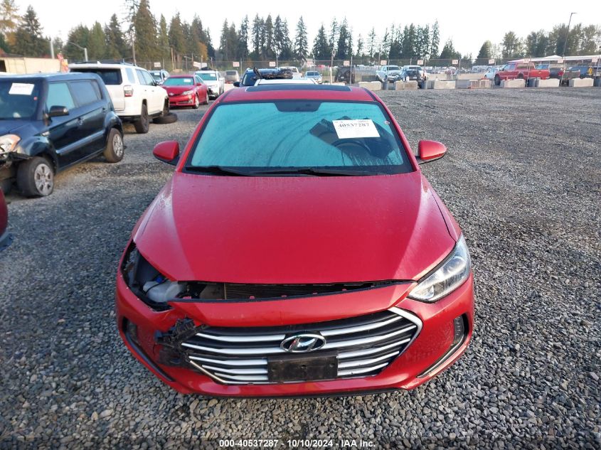 5NPD84LF2HH154242 2017 Hyundai Elantra Value Edition