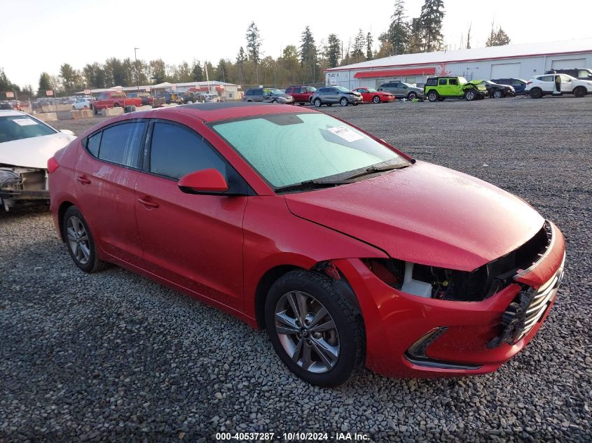 5NPD84LF2HH154242 2017 Hyundai Elantra Value Edition