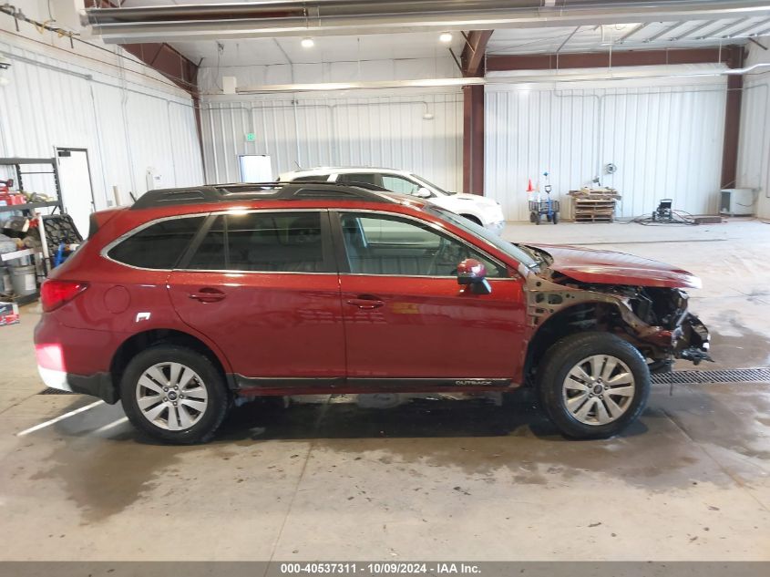 2017 Subaru Outback 2.5I Premium VIN: 4S4BSAFC5H3276397 Lot: 40537311