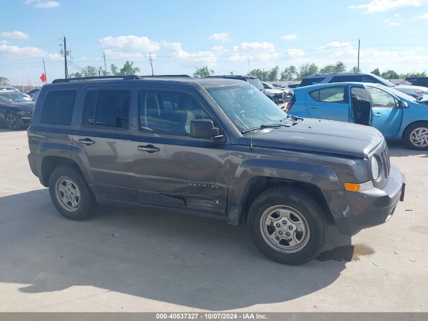 1C4NJRBB4GD767536 2016 Jeep Patriot Sport