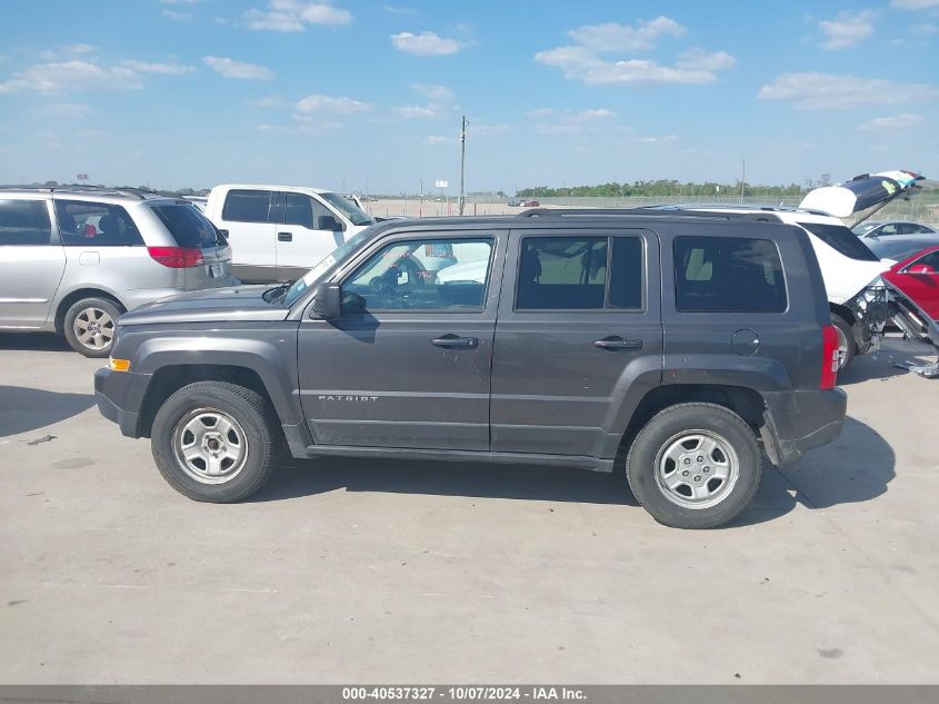 1C4NJRBB4GD767536 2016 Jeep Patriot Sport