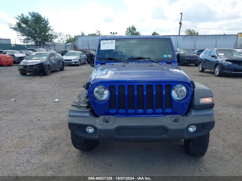 2019 Jeep Wrangler Unlimited Sport S 4X4 VIN: 1C4HJXDG5KW605230 Lot: 40537329