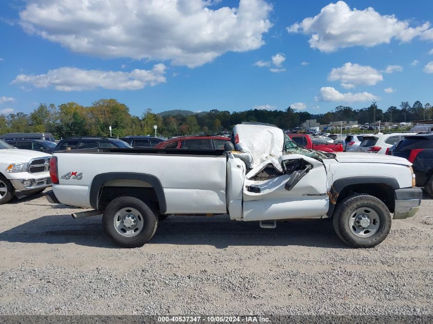 2005 Chevrolet Silverado 2500Hd Work Truck VIN: 1GCHK24U75E321498 Lot: 40537347