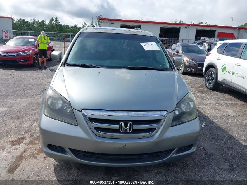 2006 Honda Odyssey Exl VIN: 5FNRL38786B036367 Lot: 40537351