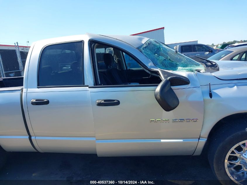 2004 Dodge Ram 2500 Slt/Laramie VIN: 3D7KA28C44G183166 Lot: 40537360