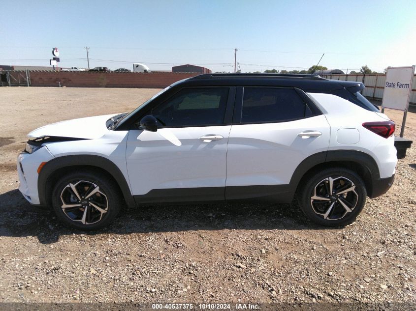 2021 Chevrolet Trailblazer Fwd Rs VIN: KL79MTSL1MB094028 Lot: 40537375