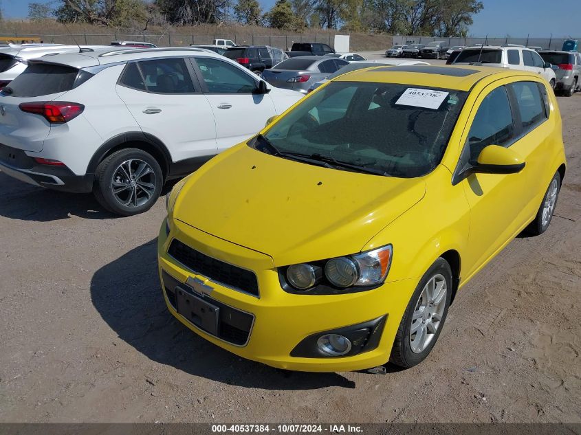 2015 Chevrolet Sonic Lt VIN: 1G1JC6SB9F4208031 Lot: 40537384