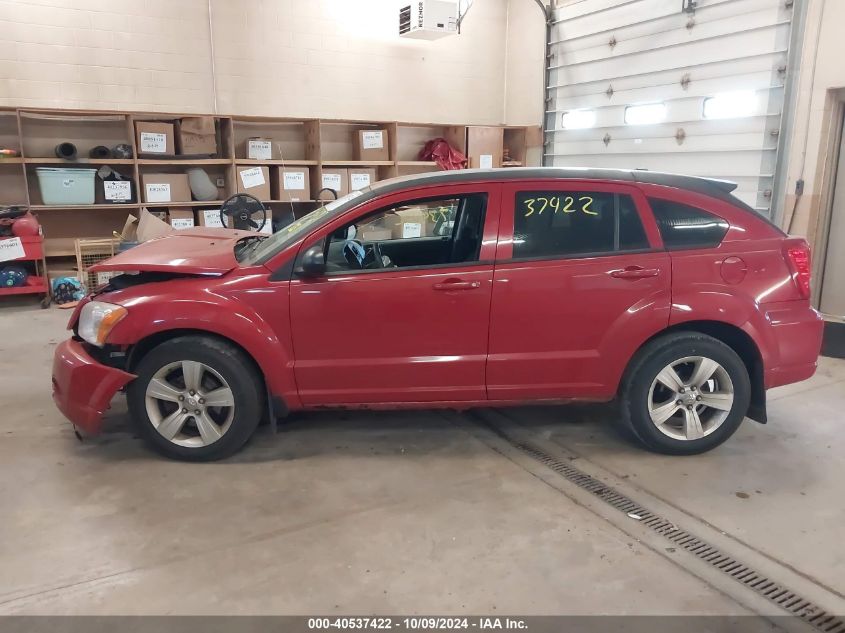 2012 Dodge Caliber Sxt VIN: 1C3CDWDAXCD534048 Lot: 40537422