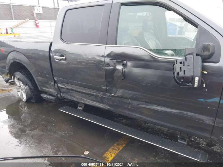 1FTFW1E57JFE10294 2018 Ford F-150 Platinum