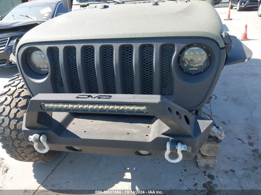 2018 Jeep Wrangler Unlimited Sport S 4X4 VIN: 1C4HJXDG3JW316846 Lot: 40537484