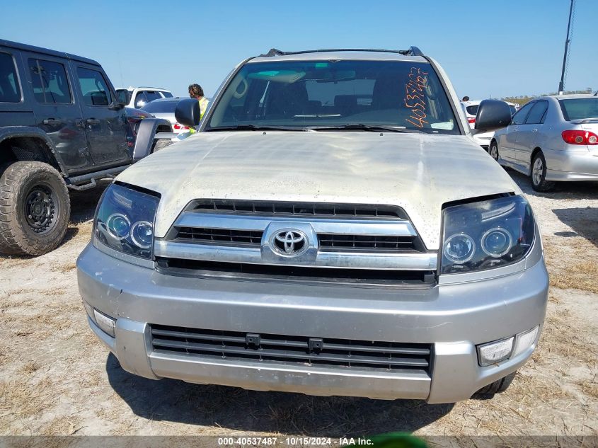 2005 Toyota 4Runner Sr5 V6 VIN: JTEZU14R758039554 Lot: 40537487