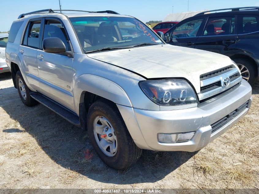 2005 Toyota 4Runner Sr5 V6 VIN: JTEZU14R758039554 Lot: 40537487