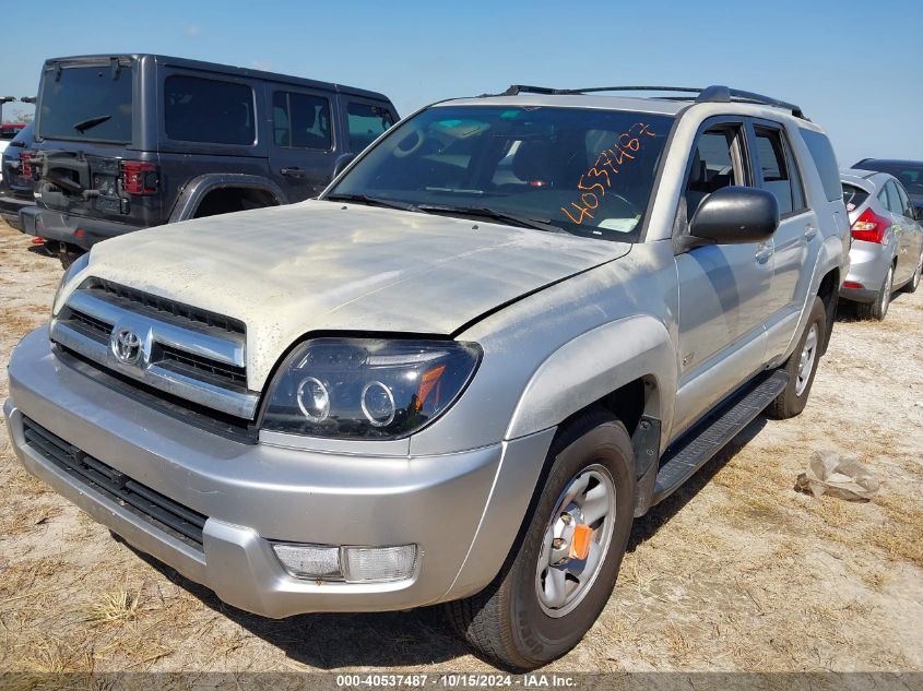 2005 Toyota 4Runner Sr5 V6 VIN: JTEZU14R758039554 Lot: 40537487