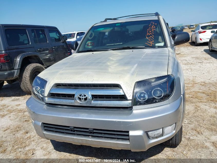 2005 Toyota 4Runner Sr5 V6 VIN: JTEZU14R758039554 Lot: 40537487