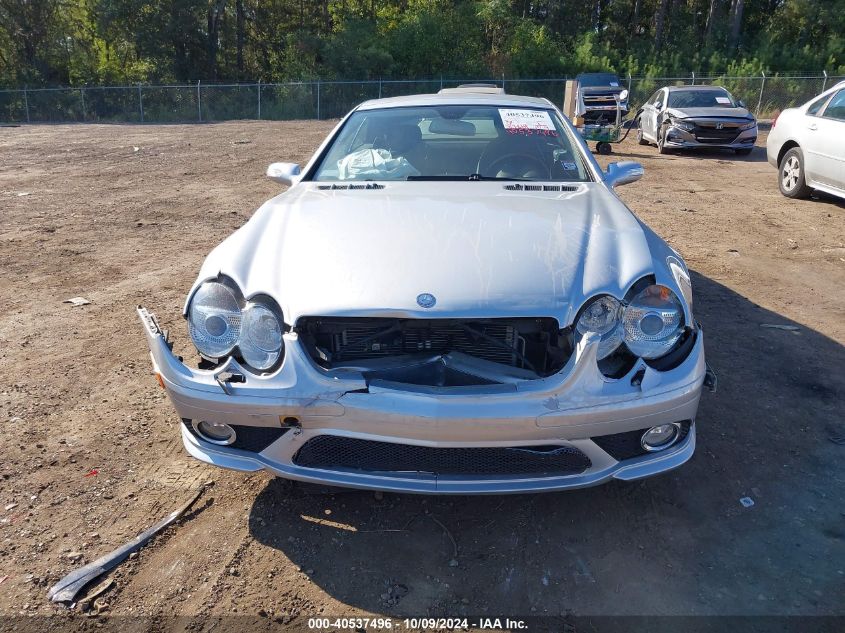 2007 Mercedes-Benz Sl 550 VIN: WDBSK71F17F130308 Lot: 40537496