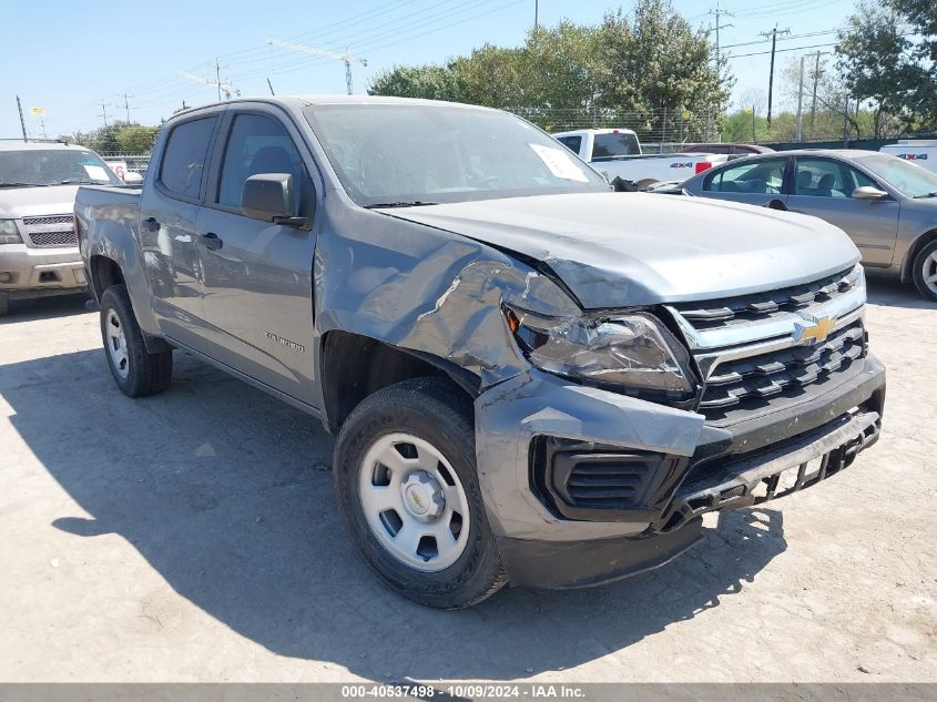 VIN 1GCGSBEA3M1282592 2021 Chevrolet Colorado no.1