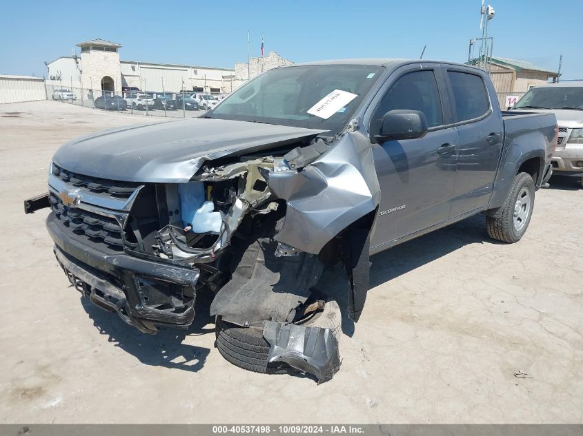 VIN 1GCGSBEA3M1282592 2021 Chevrolet Colorado no.2