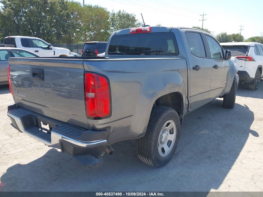 VIN 1GCGSBEA3M1282592 2021 Chevrolet Colorado no.4