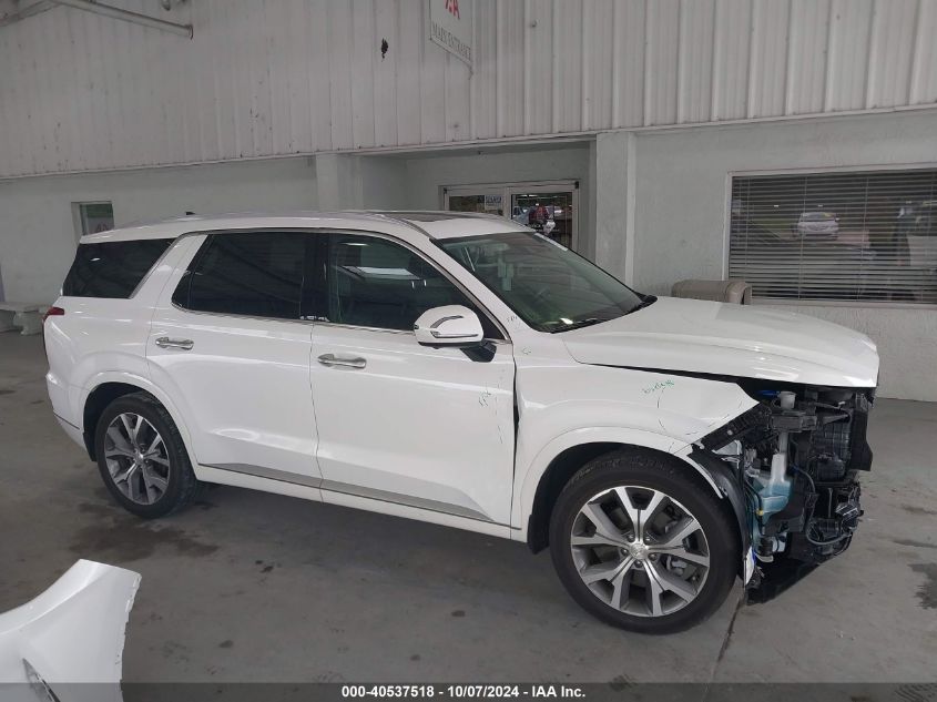 2022 Hyundai Palisade Limited VIN: KM8R54HE7NU449591 Lot: 40537518