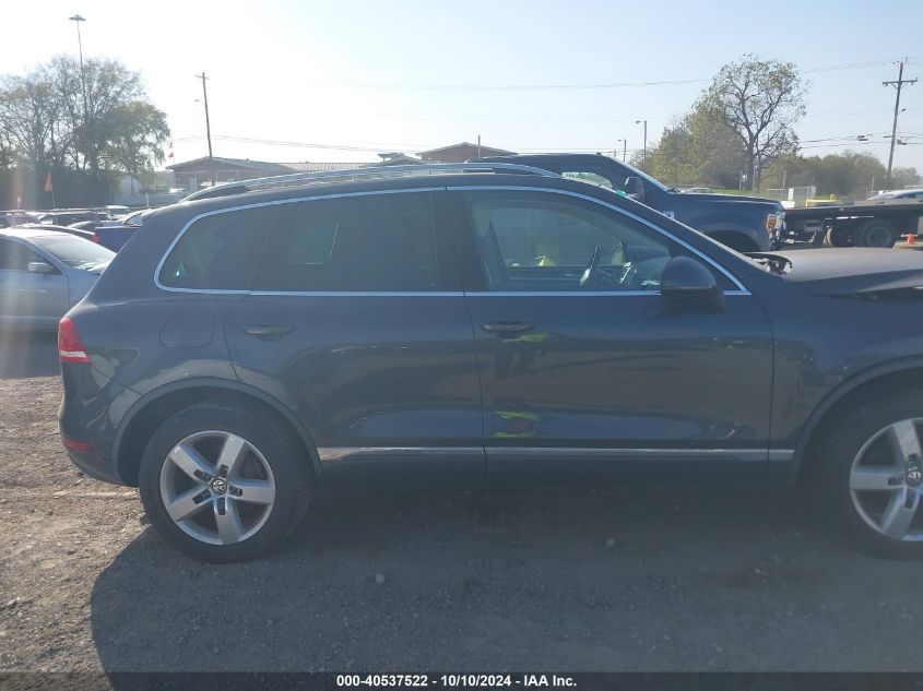 2012 Volkswagen Touareg Tdi Lux VIN: WVGFK9BP1CD003730 Lot: 40537522