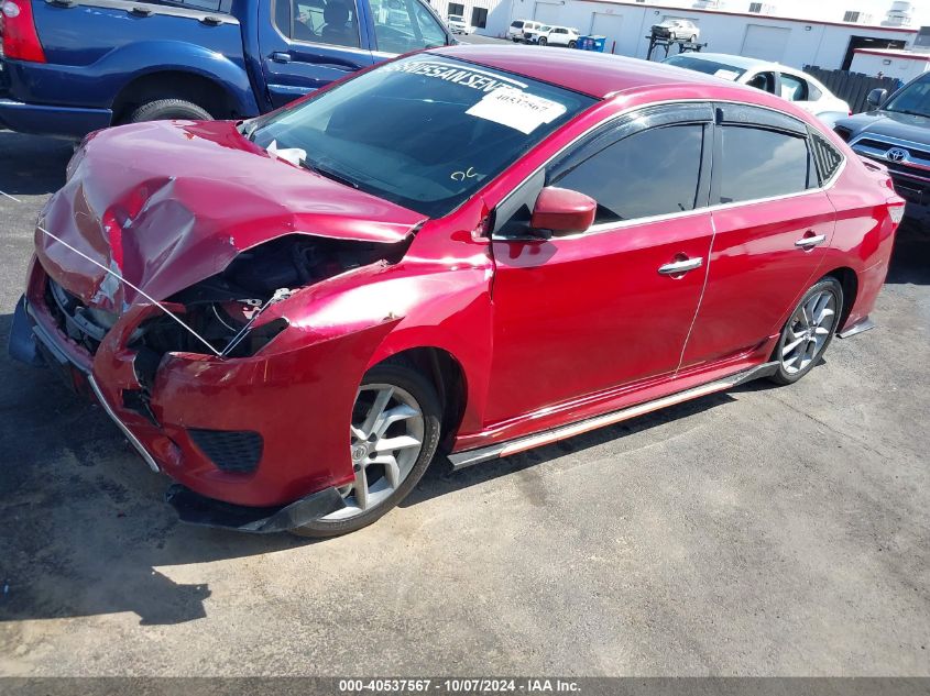 3N1AB7AP6DL722796 2013 Nissan Sentra Sr