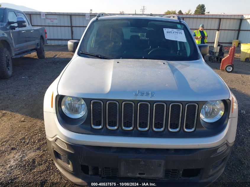 2018 Jeep Renegade Sport VIN: ZACCJBAB3JPH18577 Lot: 40537575