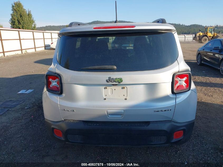 2018 Jeep Renegade Sport VIN: ZACCJBAB3JPH18577 Lot: 40537575