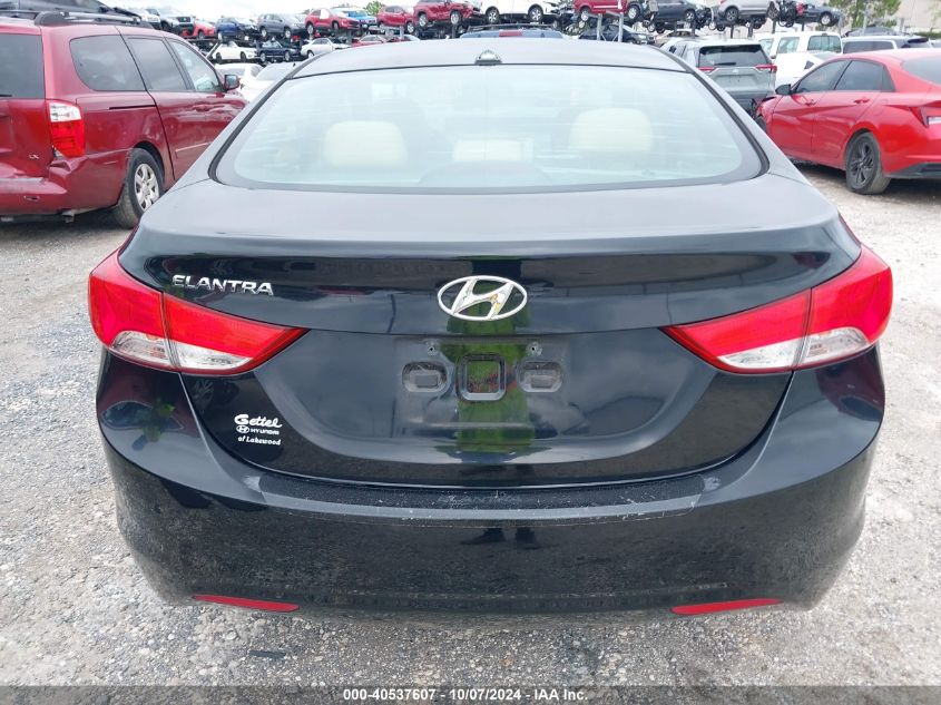 5NPDH4AE1DH195661 2013 Hyundai Elantra Gls