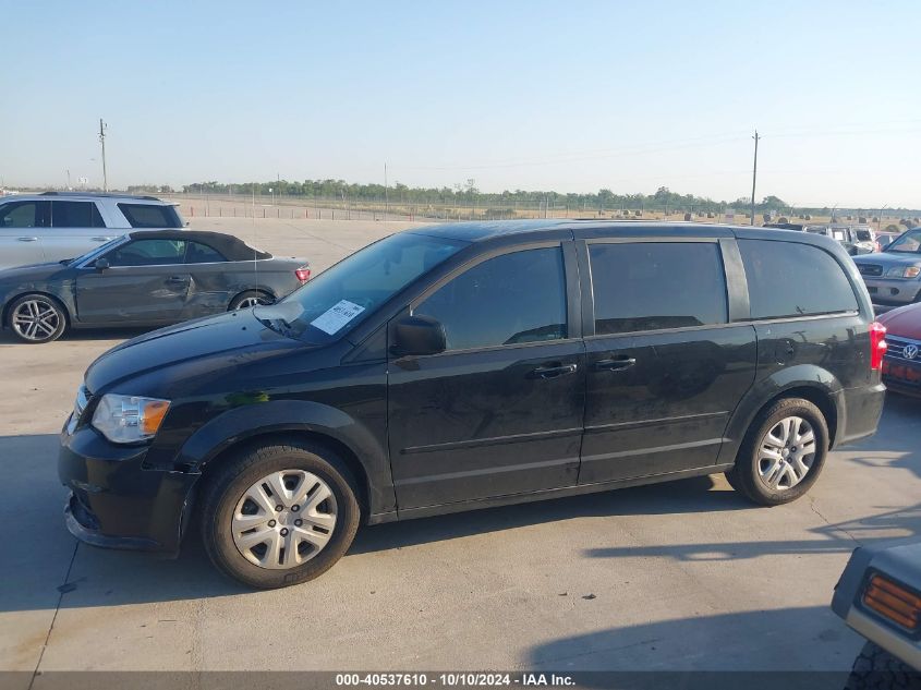 2016 Dodge Grand Caravan Se VIN: 2C4RDGBG5GR184706 Lot: 40537610