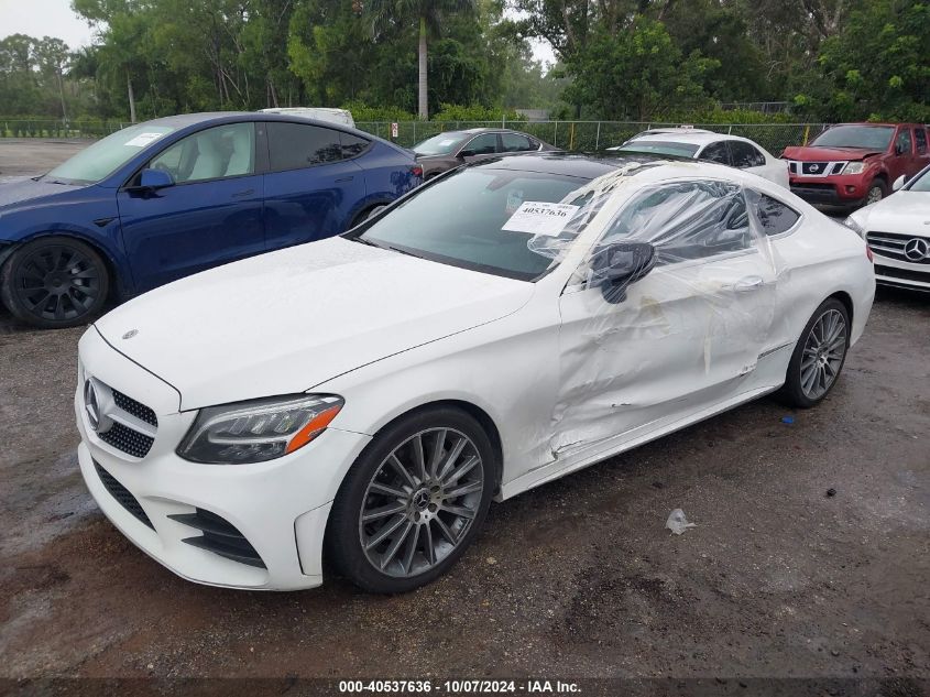 WDDWJ8DB3KF784715 2019 MERCEDES-BENZ C CLASS - Image 2