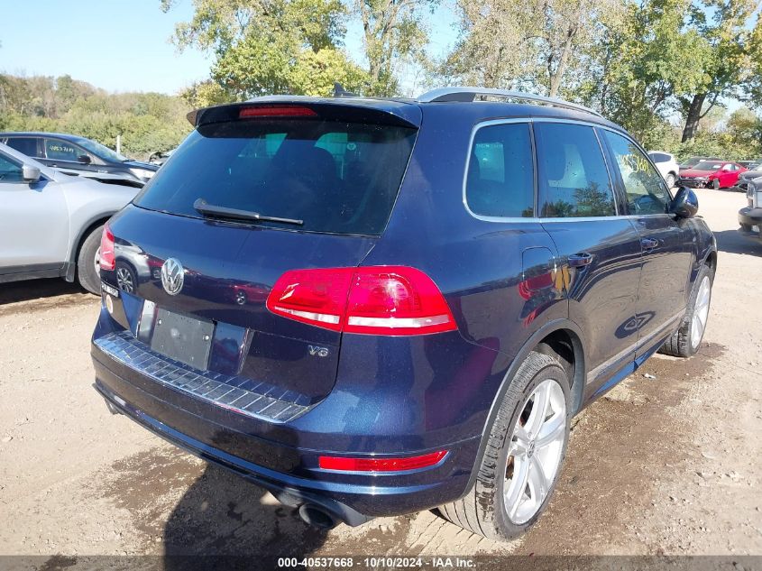 WVGDF9BP1ED002706 2014 Volkswagen Touareg 3.6L R-Line