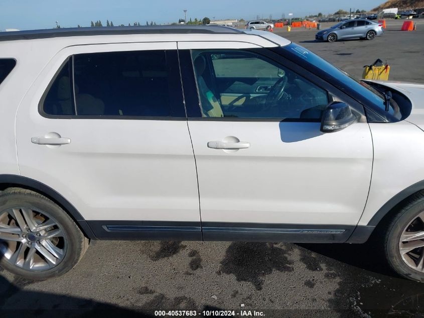 2016 Ford Explorer Xlt VIN: 1FM5K7D8XGGA26370 Lot: 40537683