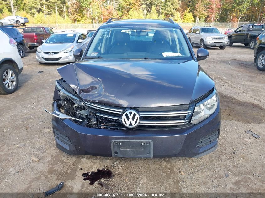 2016 VOLKSWAGEN TIGUAN S - WVGBV7AXXGW523317