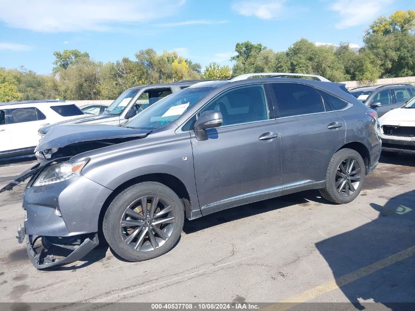 2014 Lexus Rx 350 F Sport VIN: 2T2BK1BA0EC237823 Lot: 40537708