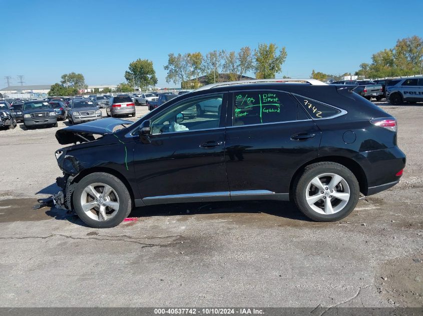 2014 Lexus Rx 350 VIN: 2T2BK1BA7EC242260 Lot: 40537742