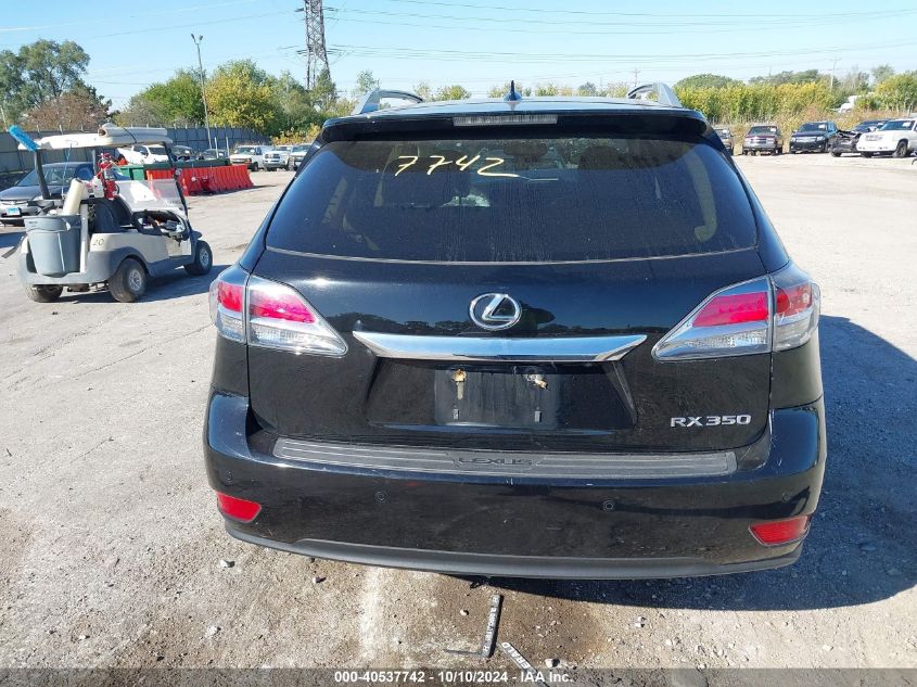 2014 Lexus Rx 350 VIN: 2T2BK1BA7EC242260 Lot: 40537742