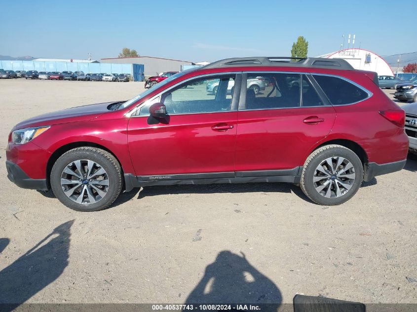 2015 Subaru Outback 2.5I Limited VIN: 4S4BSBNC8F3249361 Lot: 40537743