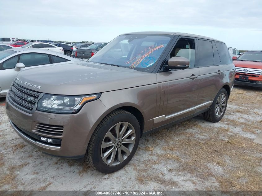 VIN SALGR2FK2HA321965 2017 Land Rover Range Rover,... no.2