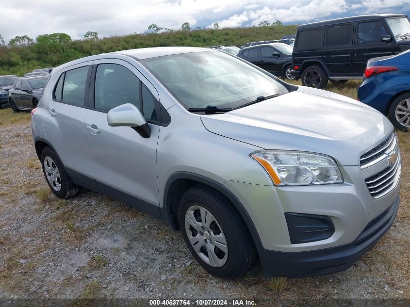 3GNCJKSB1GL271304 2016 CHEVROLET TRAX - Image 1