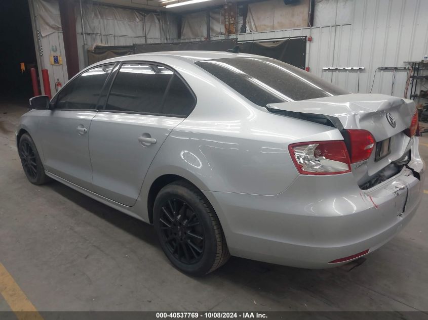 2012 Volkswagen Jetta 2.5L Se VIN: 3VWDP7AJ2CM077805 Lot: 40537769