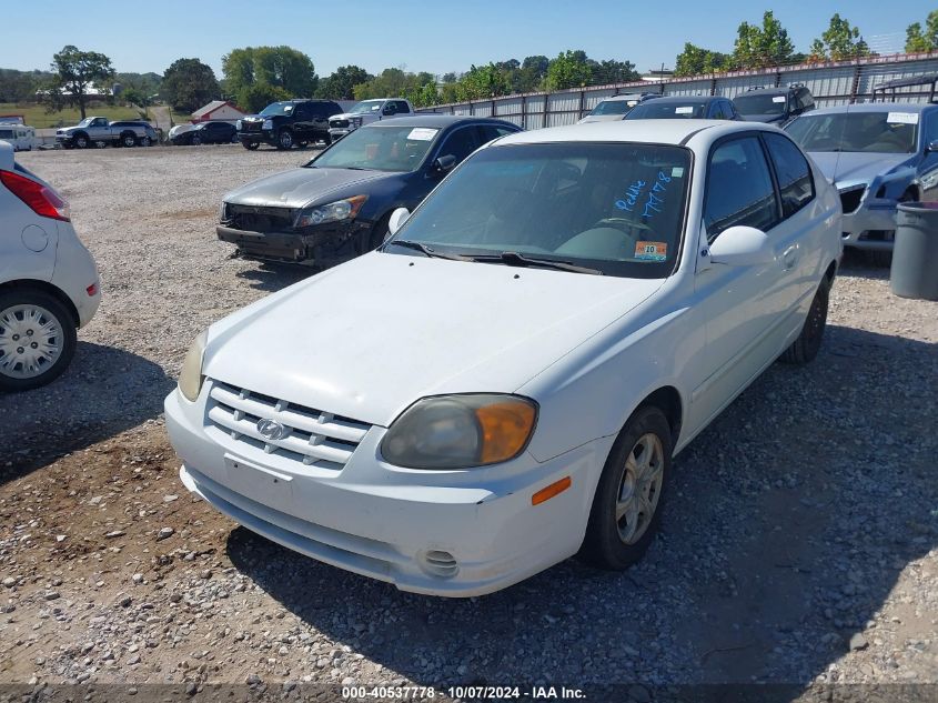 KMHCG35C55U350233 2005 Hyundai Accent Gls/Gt