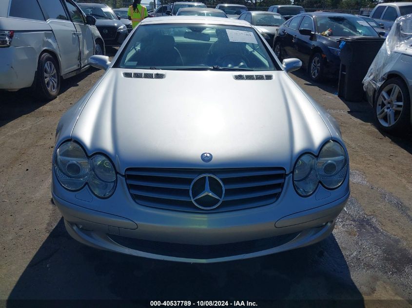 WDBSK75F85F106224 2005 Mercedes-Benz Sl 500