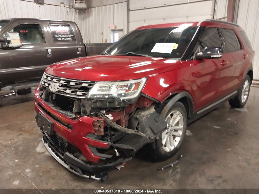 2017 Ford Explorer Xlt VIN: 1FM5K7D84HGB15336 Lot: 40537818