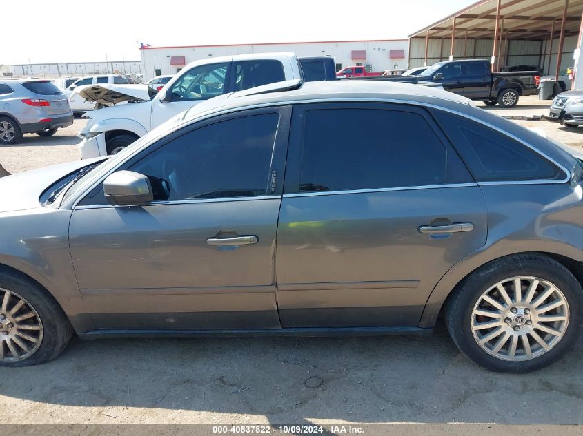 2005 Mercury Montego Premier VIN: 1MEFM43165G621590 Lot: 40537822