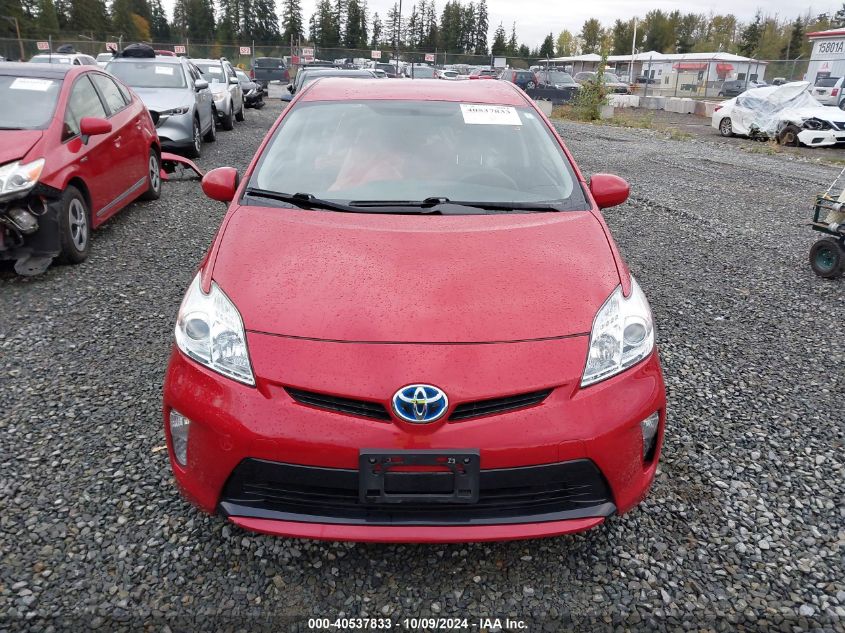 2015 Toyota Prius Two VIN: JTDKN3DU2F1925438 Lot: 40537833