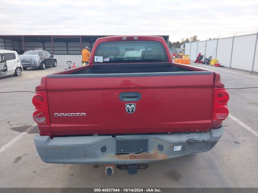 2006 Dodge Dakota St VIN: 1D7HE22K96S655226 Lot: 40537844